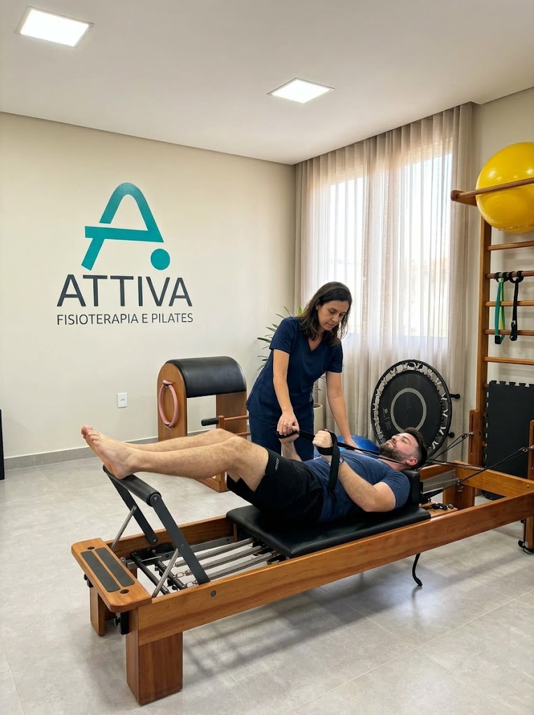 Studio de Pilates com aparelhos na Attiva Ribeirão Preto